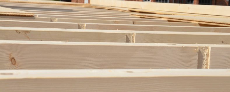 Installation plancher ossature en bois